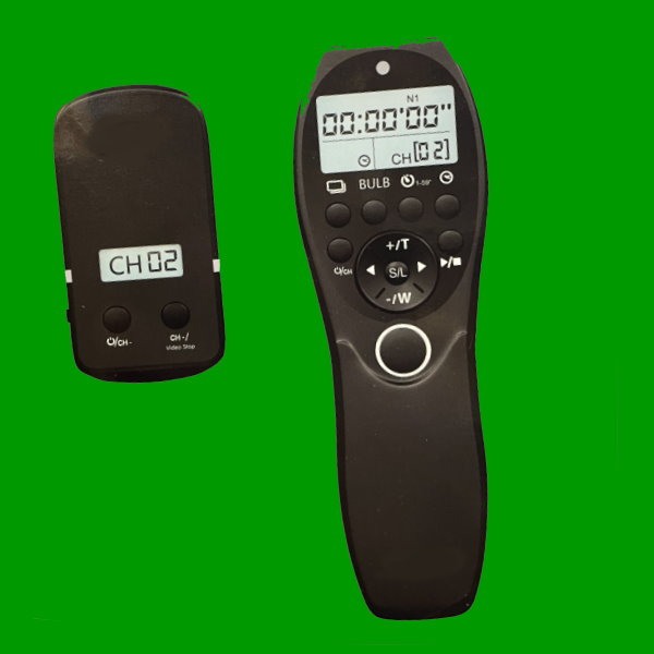 Funk-Fernbedienung mit Timer-Funktion f. Panasonic Lumix DMC-GX1X