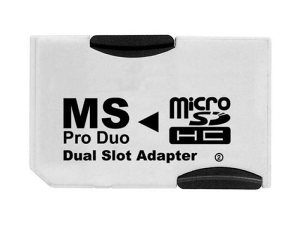 Memory Stick PRO Dual Adapter Micro SD (2x Micro Sd Card)