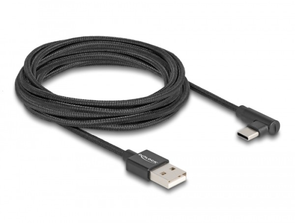 USB-Kabel Ladekabel Typ C 90° für Garmin 010-13199-00 (3 Meter)