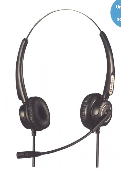 Professional Headset kompatibel für Tiptel 3220XL(R)