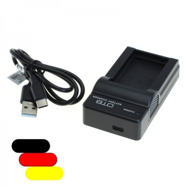 USB Akkuladegerät für Nikon 1 S