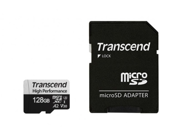 Transcend 128GB Speicherkarte UHS class 3 f. iTracker mini0806-PRO