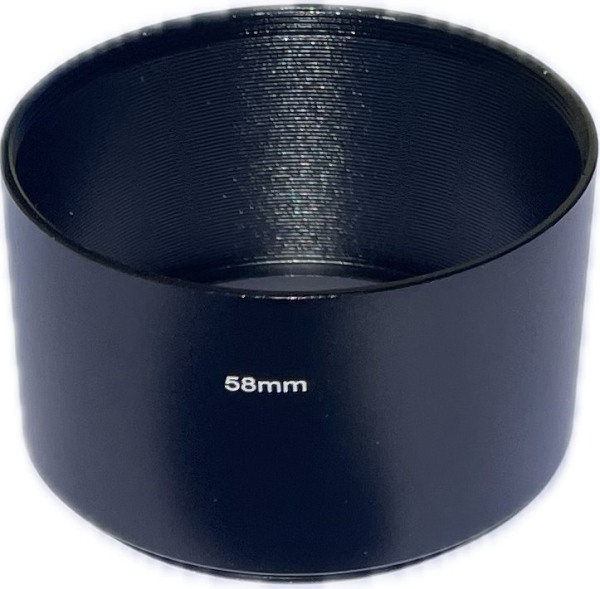 58mm Alu Gegenlichtblende 35mm tief f. Canon EF 24 mm 2.8 IS USM